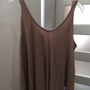Tan tank top